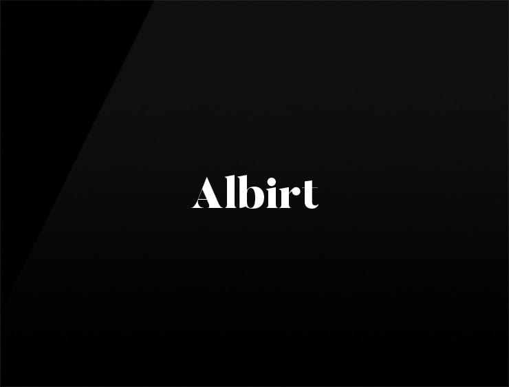 Albirt preview brandable domain name
