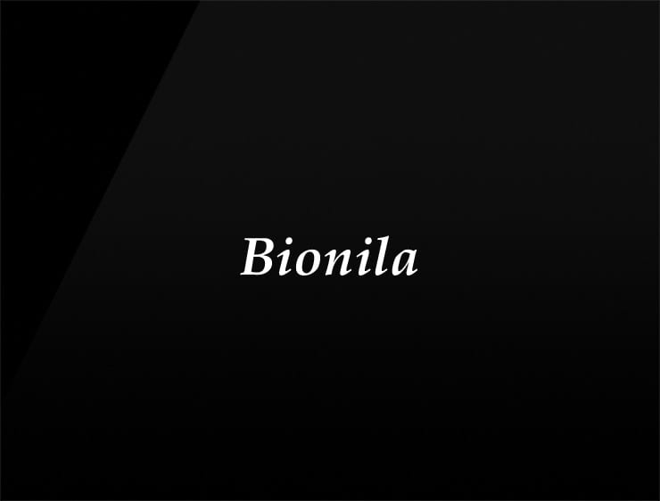 Bionila preview product names