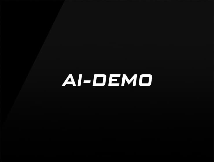 AI Demo preview cool company names