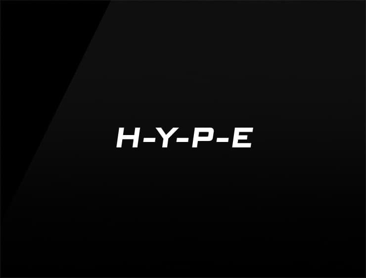 H Y P E preview brand names for sale