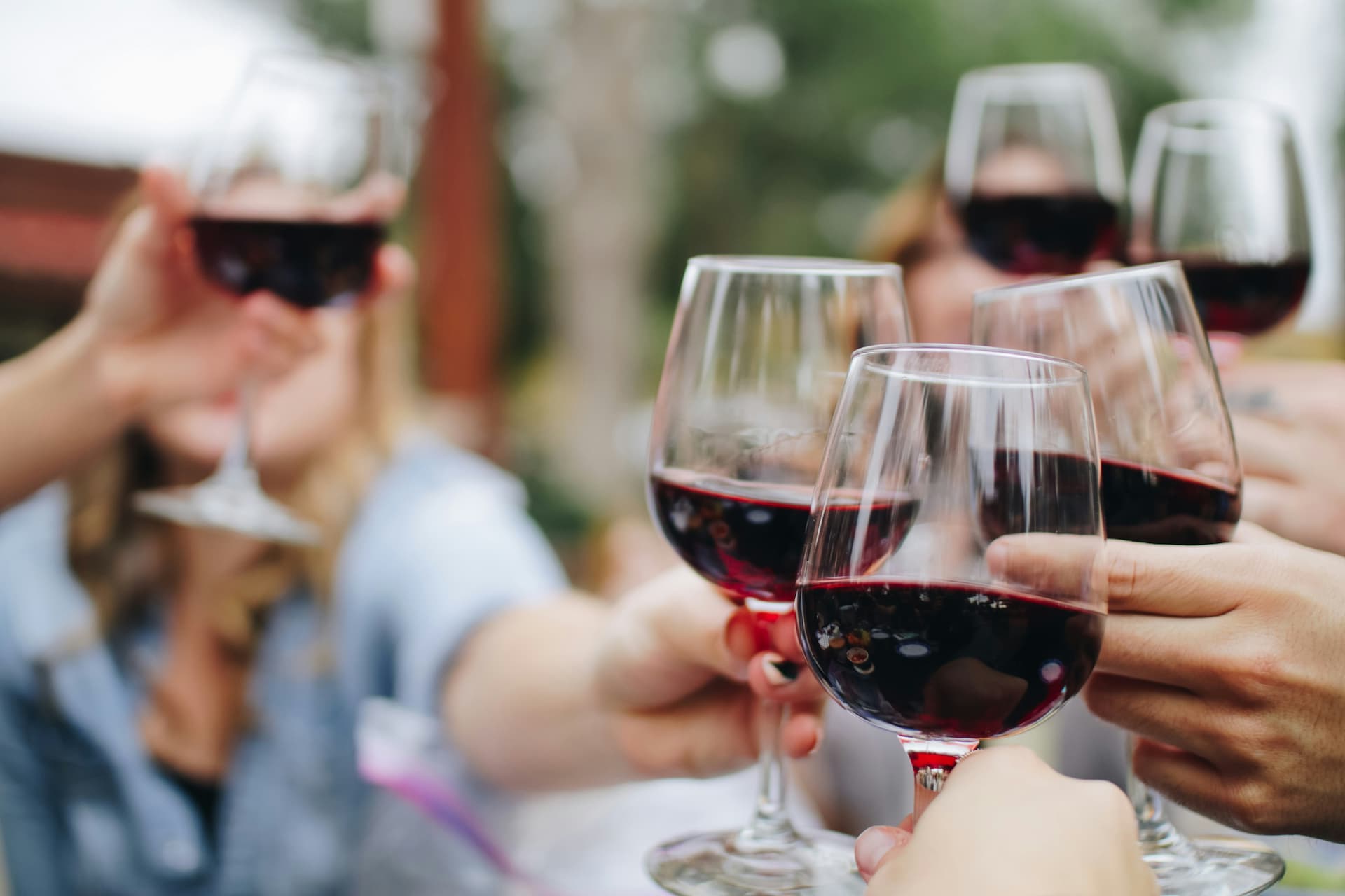 Rotwein verkostung
