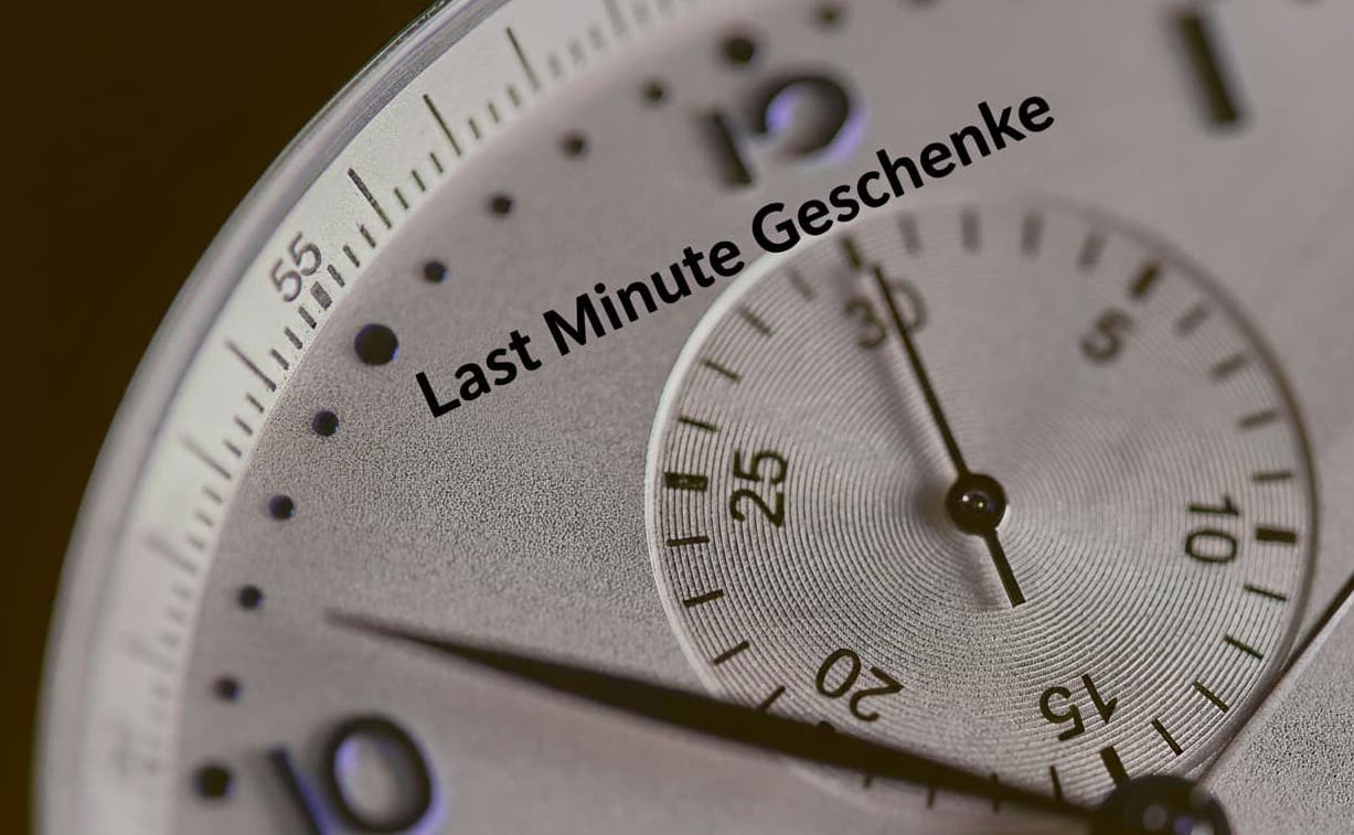 Geschenkideen am letzten druecker